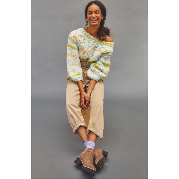 Anthropologie Jojo Cable-Knit Sweater - Small - RARE, SOLD OUT - Picture 4 of 10